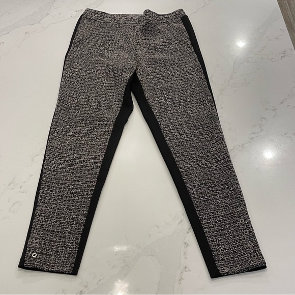 Anthropologie Pants - Anthropologie Black and Tan Tweed Skinny Leggings